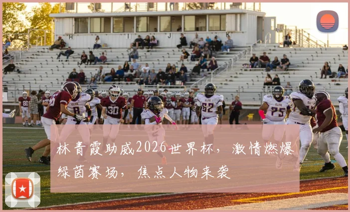 林青霞助威2026世界杯，激情燃爆绿茵赛场，焦点人物来袭